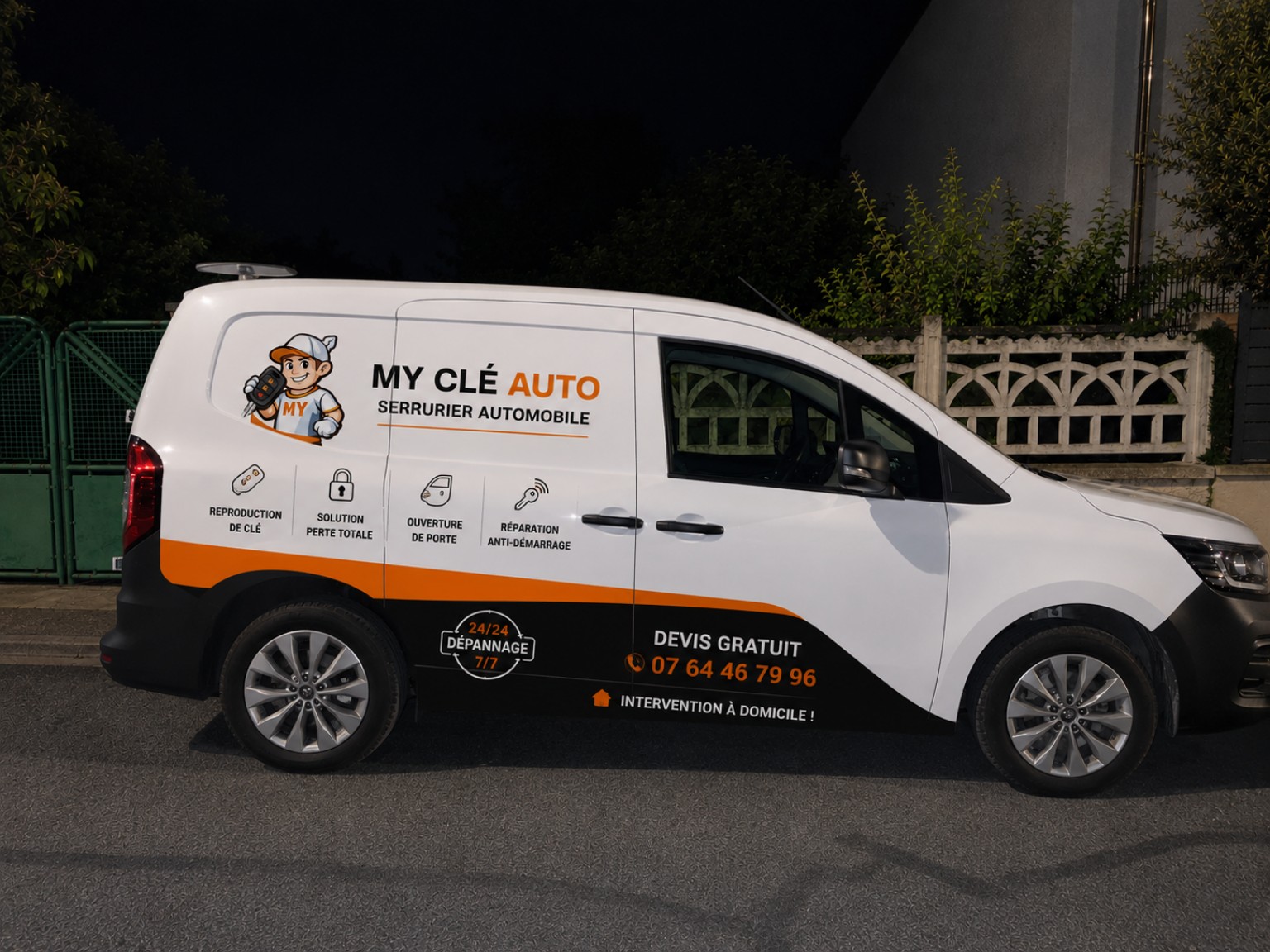 Véhicule d'intervention MY CLÉ AUTO